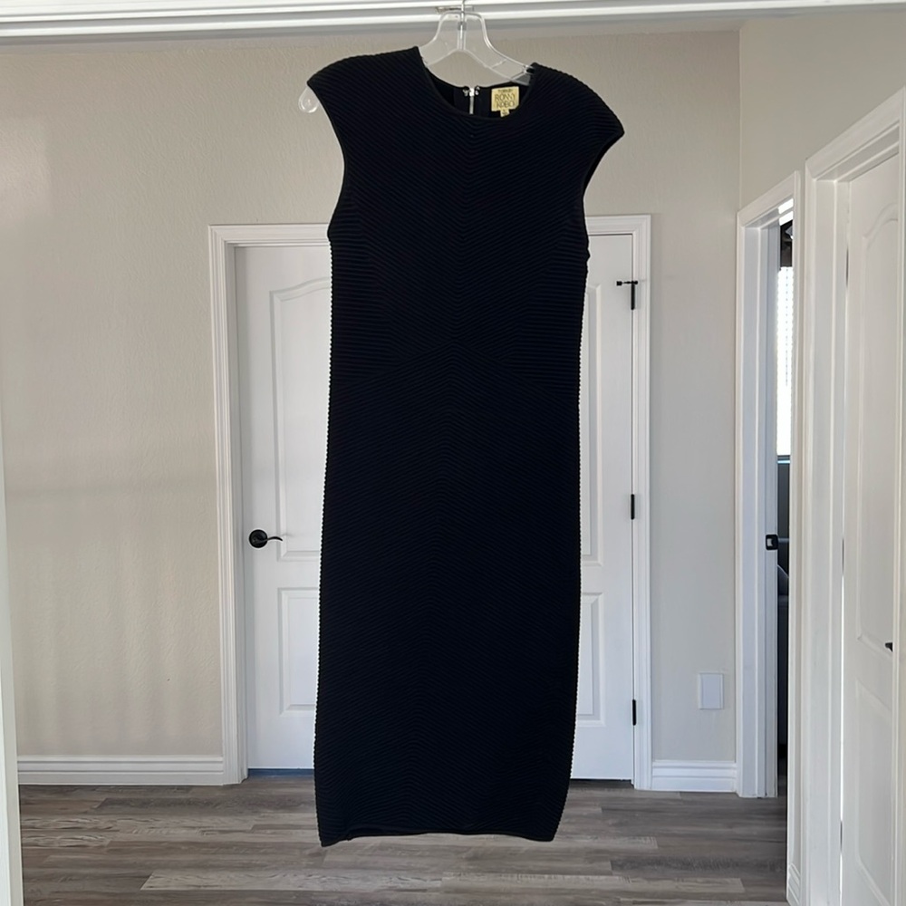 Black Torn by Ronny Kobo bondage dress